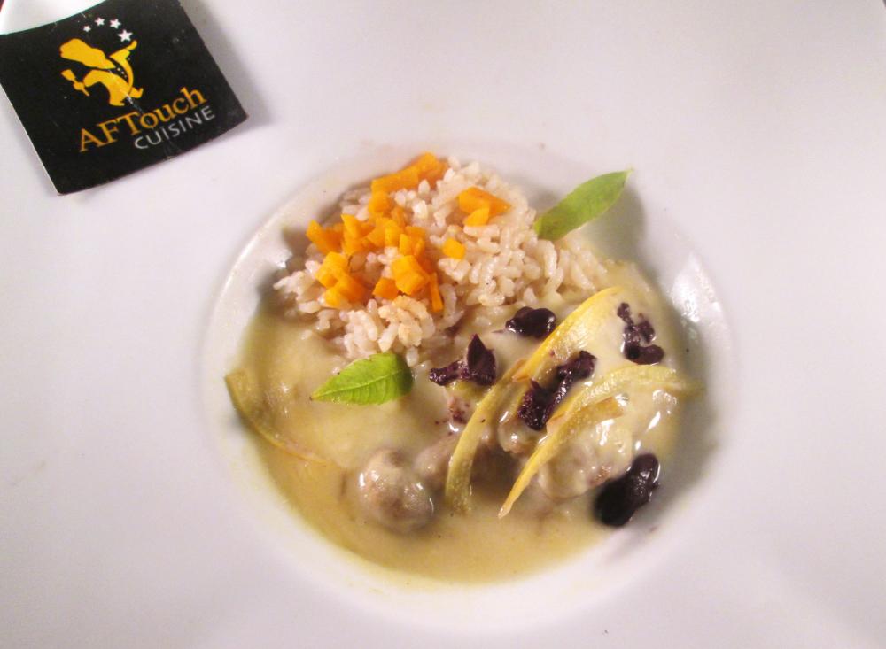 Blanquette de veau de lait citronne 