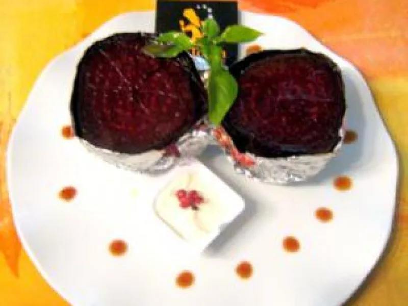 Recette Betterave rouge cuite en croûte de sel - Chef Patrick Asfaux