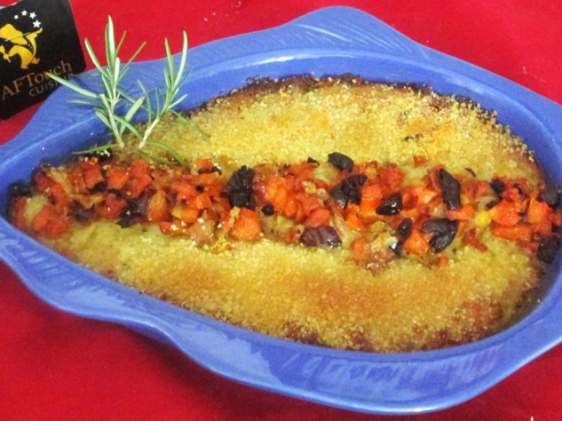 Recette Brandade de maigre romarin citrons confits et olives noires - Chef Patrick Asfaux
