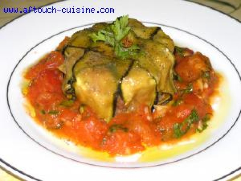 Recette Charlotte de courgettes - Chef Patrick Asfaux