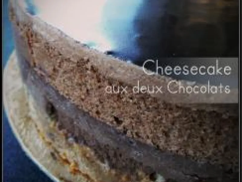 Recette Cheesecake aux 2 chocolats - Chef Patrick Asfaux