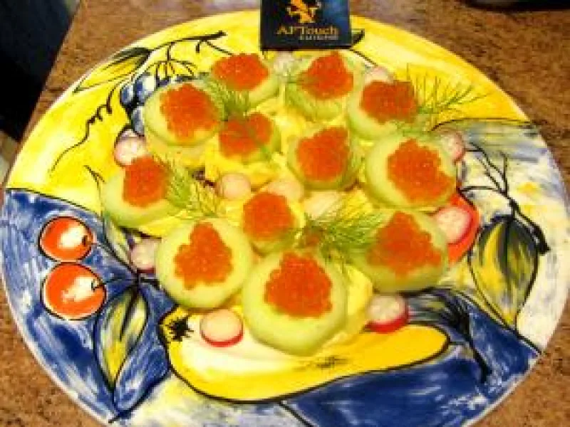 Recette Potatoes and smoked trout roe - Chef Patrick Asfaux