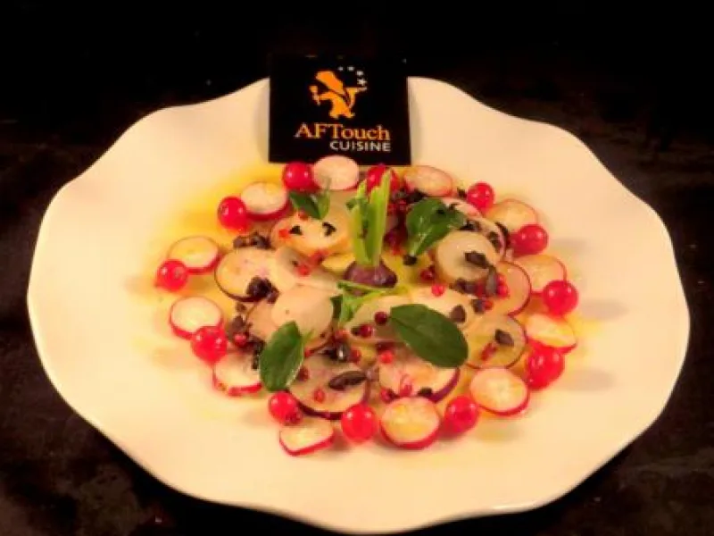 Recette Salade de radis - Chef Patrick Asfaux