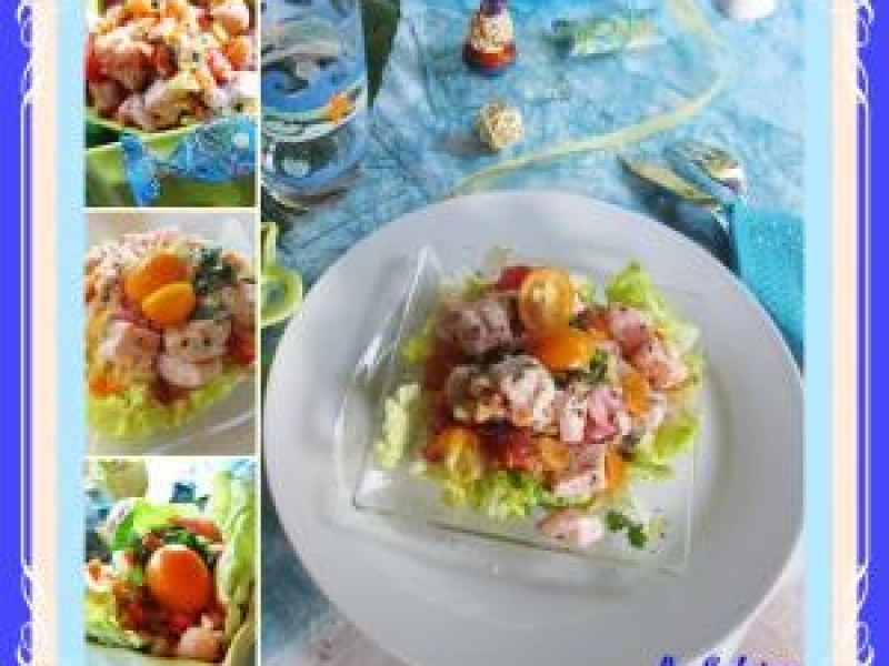 Recette Saumon cru mariné à la tahitienne - Chef Patrick Asfaux