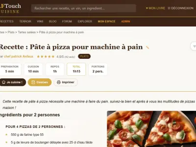 AFTouch-Cuisine fait peau neuve : découvrez le nouveau site !