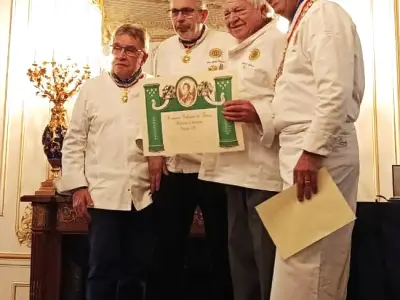 Patrick Asfaux honoré par la Médaille d'Or de l'Académie Culinaire de France