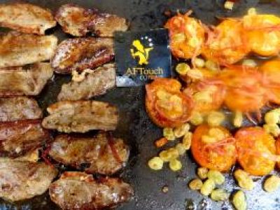 Recette Aiguillettes de magret et abricots planchés