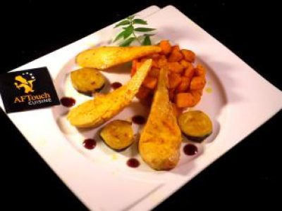 Recette Aiguillettes de poulette aux épices