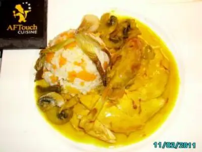 Recette Aiguillettes de poulette de Racan pochée