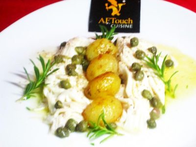 Recette Aile de raie bouclée a la charentaise