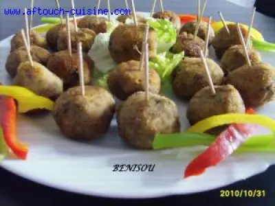 Recette Boulettes de viande hachée à la semoule
