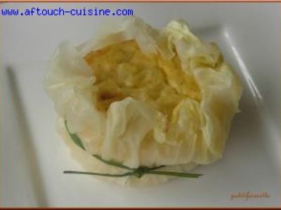 Recette Ballotins de flan au chou