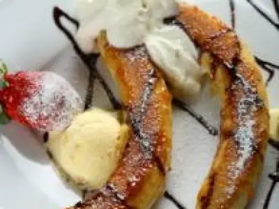 Recette Bananes flambées