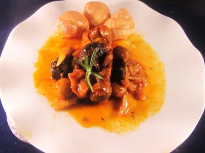 Recette Escargots grecque petits bouchons de paris