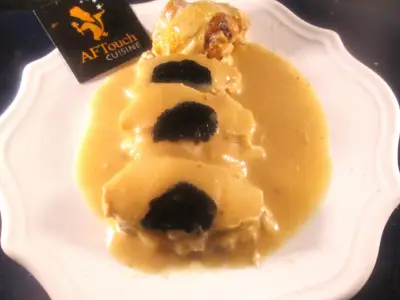 Recette Blanc de volaille de bresse lucullus