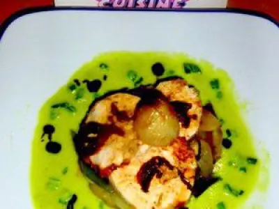 Recette Blancs de poulets rôtis et courgettes