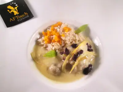 Recette Blanquette de veau de lait citronnée