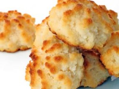 Recette Bouchées aux amandes et aux noix de coco