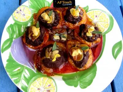 Recette Boudin fermier en coques d'abricots bergeron