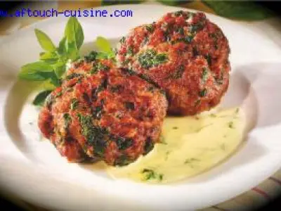 Recette Boulettes de viande hachée aux épinards