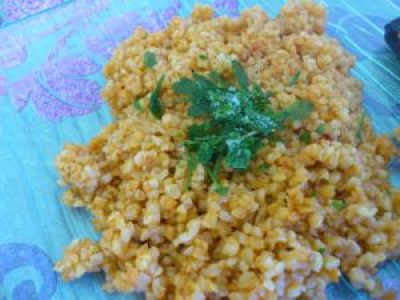 Recette Boulgour blé comme au kebab