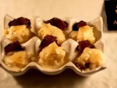 Recette Bouquet de chou fleur truffes fraîches et Parmesan