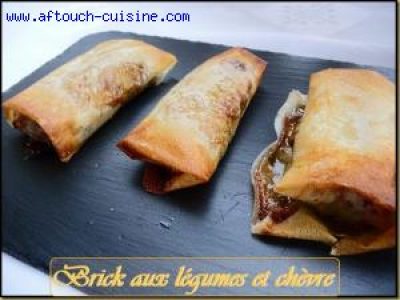 Recette Bricks de légumes au chèvre
