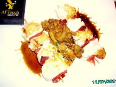 Recette Brochette de filets de soles