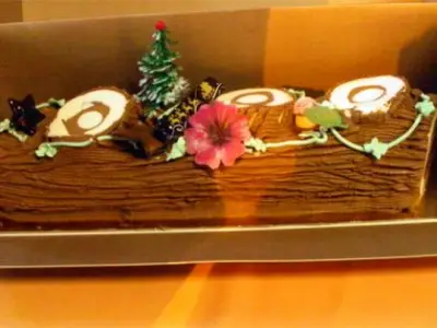 Recette Bûche de noël 3 parfums