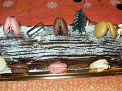 Recette Buche de noël au chocolat