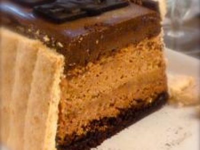 Recette Bûche glacée aux 3 chocolats