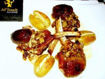 Recette Côtes d'agneau aux cèpes