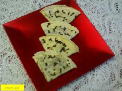 Recette Crêpes pistache et crème au chocolat