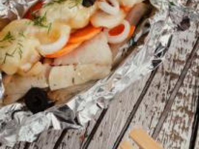 Recette Cabillaud en papillote