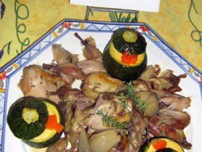 Recette Cailles rôties