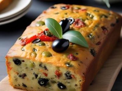 Recette Cake aux olives
