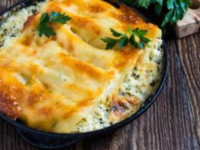 Recette Cannellonis aux cèpes