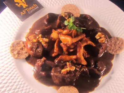 Recette Canons de lapin fermier a la bourguignonne
