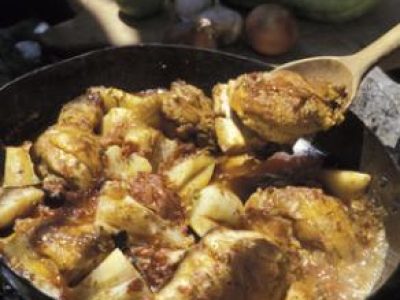 Recette Cari de poulet de la Réunion