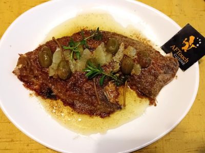 Recette Carrelet de petits bateaux roti