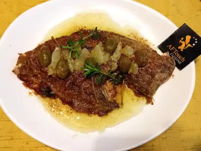 Recette Carrelet de petits bateaux roti