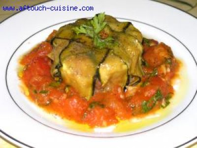 Recette Charlotte de courgettes