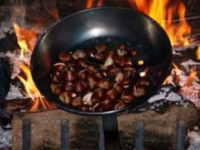 Recette Châtaignes au four