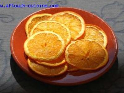 Recette Chips d'orange