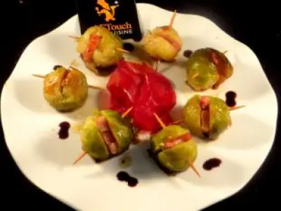 Recette Choux de Bruxelles garnis lardons