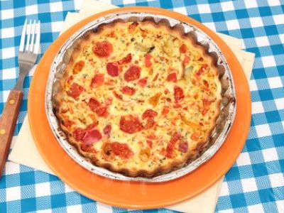 Recette Clafoutis aux tomates cerises
