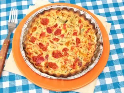 Recette Clafoutis aux tomates cerises