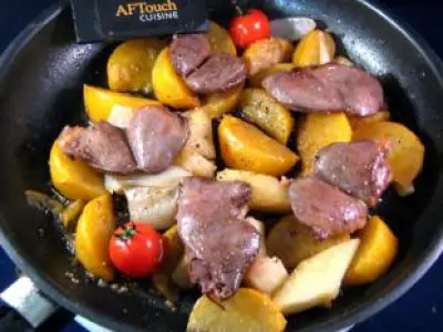 Recette Coeurs de canard gavés rôtis