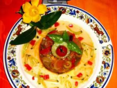 Recette Concombres en ratatouille