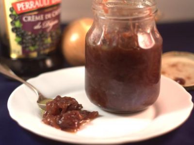 Recette Confiture d'oignons et cassis